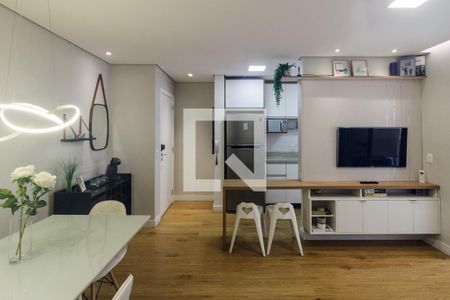 Sala de apartamento à venda com 1 quarto, 47m² em Santa Efigênia, São Paulo