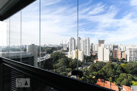 Varanda - Vista de apartamento para alugar com 2 quartos, 52m² em Pinheiros, São Paulo
