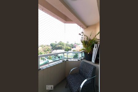 Varanda da Sala de apartamento à venda com 3 quartos, 94m² em Vila Margarida, São Bernardo do Campo