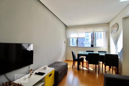 Sala de apartamento para alugar com 2 quartos, 51m² em Cidade Monções, São Paulo