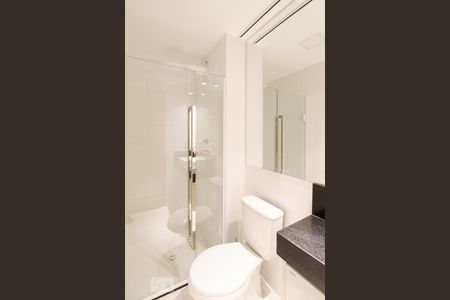 Banheiro de kitnet/studio para alugar com 1 quarto, 38m² em Centro, Guarulhos