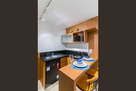 Cozinha de kitnet/studio para alugar com 1 quarto, 38m² em Centro, Guarulhos