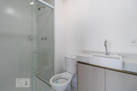 Banheiro Social de apartamento para alugar com 1 quarto, 54m² em Alphaville Empresarial, Barueri