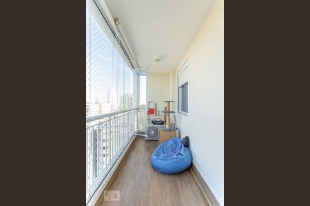 Varanda Sala de apartamento à venda com 3 quartos, 76m² em Vila Ipojuca, São Paulo