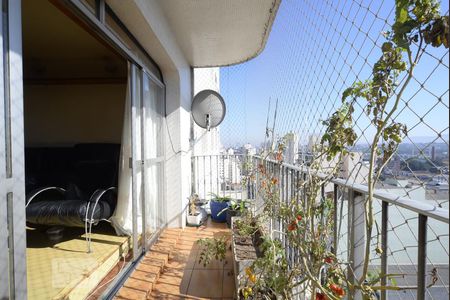 Varanda da Sala de apartamento à venda com 4 quartos, 200m² em Bom Retiro, São Paulo