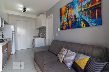 Sala de apartamento à venda com 1 quarto, 28m² em Vila Alpina, São Paulo