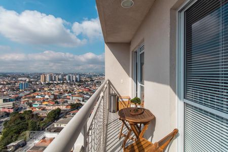 Varanda de apartamento à venda com 1 quarto, 28m² em Vila Alpina, São Paulo