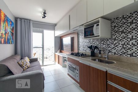 Sala de apartamento à venda com 1 quarto, 28m² em Vila Alpina, São Paulo