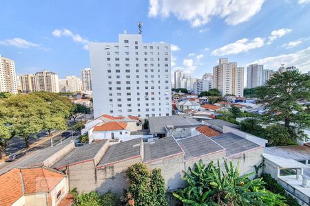 Vista da Varanda de apartamento à venda com 1 quarto, 40m² em Vila Pompéia, São Paulo