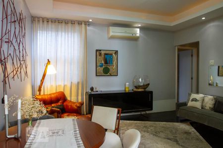 Sala de apartamento à venda com 3 quartos, 100m² em Leblon, Rio de Janeiro