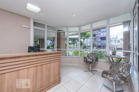 Entrada do condomínio de apartamento à venda com 2 quartos, 150m² em Chácara das Pedras, Porto Alegre