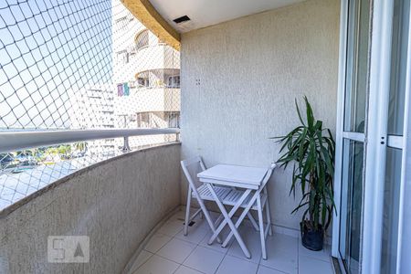 Varanda da Sala de apartamento para alugar com 1 quarto, 45m² em Jacarepaguá, Rio de Janeiro