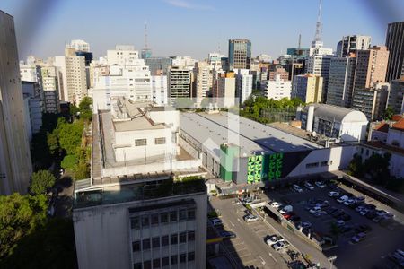 Vista do Quarto de apartamento para alugar com 1 quarto, 40m² em Jardim Paulista, São Paulo