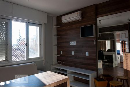 Sala de apartamento à venda com 1 quarto, 28m² em Teresópolis, Porto Alegre