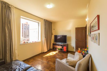 Sala TV (quarto 1) de apartamento à venda com 5 quartos, 228m² em São Pedro, Belo Horizonte