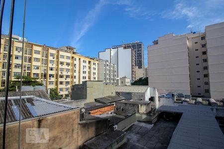 Vista da Sala de apartamento para alugar com 1 quarto, 45m² em Botafogo, Rio de Janeiro