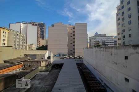 Vista da Sala de apartamento para alugar com 1 quarto, 45m² em Botafogo, Rio de Janeiro