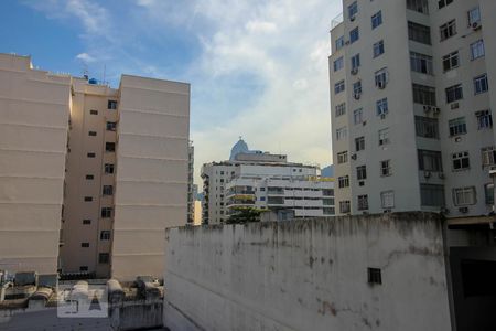 Vista da Sala de apartamento para alugar com 1 quarto, 45m² em Botafogo, Rio de Janeiro