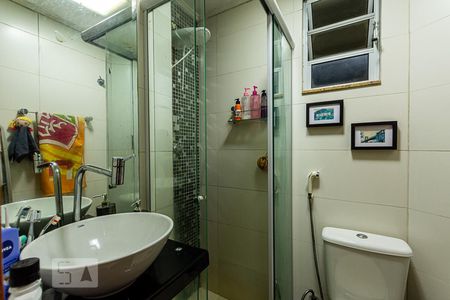 Banheiro de kitnet/studio à venda com 1 quarto, 25m² em Centro, Niterói
