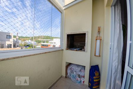 Sacada com churrasqueira de apartamento para alugar com 3 quartos, 150m² em Jurere Leste, Florianópolis