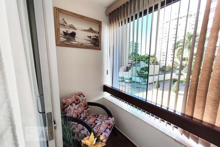 Sacada Sala de Estar de apartamento à venda com 3 quartos, 149m² em Centro, Canoas