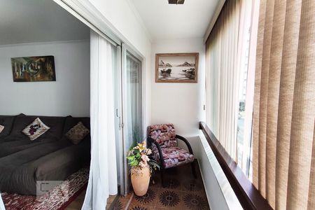 Sacada Sala de Estar de apartamento à venda com 3 quartos, 149m² em Centro, Canoas