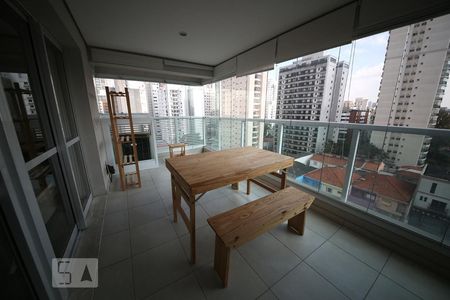 Varanda de apartamento para alugar com 1 quarto, 44m² em Brooklin, São Paulo