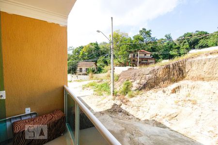 Varanda da Suíte 1 de casa de condomínio à venda com 2 quartos, 300m² em Vargem Grande, Rio de Janeiro