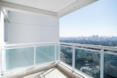 Varanda de apartamento para alugar com 1 quarto, 45m² em Santo Amaro, São Paulo