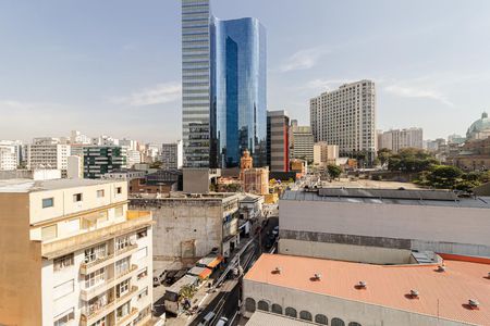 Vista da Sala de apartamento à venda com 2 quartos, 77m² em Sé, São Paulo