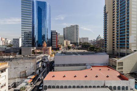 Vista da Sala de apartamento à venda com 2 quartos, 77m² em Sé, São Paulo