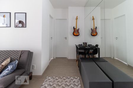 Sala de apartamento para alugar com 1 quarto, 40m² em Continental, Osasco