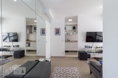 Sala de apartamento à venda com 1 quarto, 40m² em Continental, Osasco