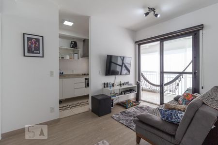 Sala de apartamento para alugar com 1 quarto, 40m² em Continental, Osasco