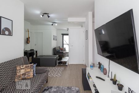 Sala de apartamento para alugar com 1 quarto, 40m² em Continental, Osasco