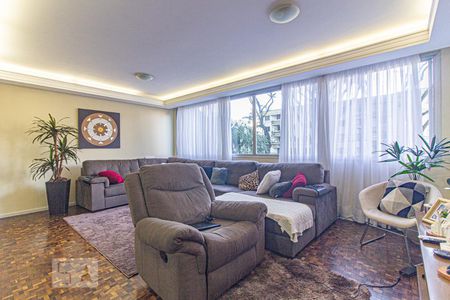 Sala de apartamento para alugar com 3 quartos, 120m² em Água Verde, Curitiba