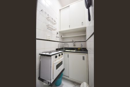 Cozinha de kitnet/studio para alugar com 1 quarto, 27m² em Flamengo, Rio de Janeiro