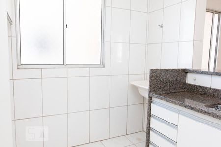 Cozinha de apartamento para alugar com 2 quartos, 45m² em Alto Umuarama, Uberlândia