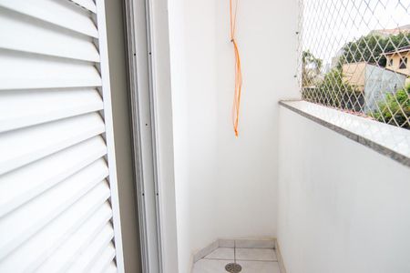 Varanda da Suíte de apartamento à venda com 2 quartos, 67m² em Vila Pires, Santo André