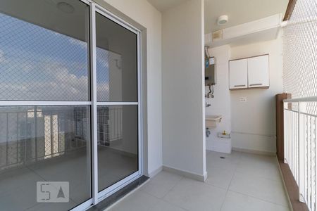 Varanda da Sala de apartamento para alugar com 3 quartos, 63m² em Vila Moraes, São Paulo