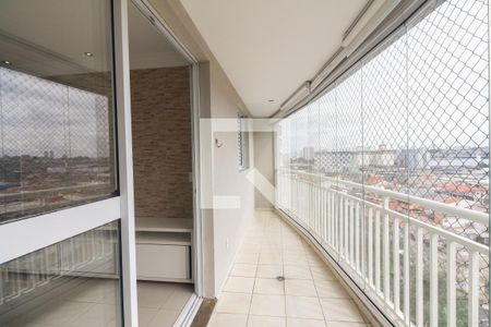 Varanda  de apartamento à venda com 3 quartos, 82m² em Parque Maria Luiza, São Paulo