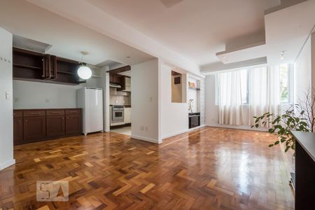 Sala de apartamento para alugar com 2 quartos, 90m² em Santo Amaro, São Paulo