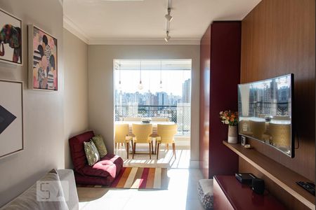 Sala de apartamento à venda com 2 quartos, 59m² em Jardim da Glória, São Paulo