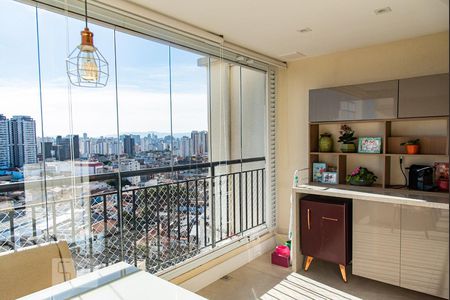 Varanda de apartamento à venda com 2 quartos, 59m² em Jardim da Glória, São Paulo