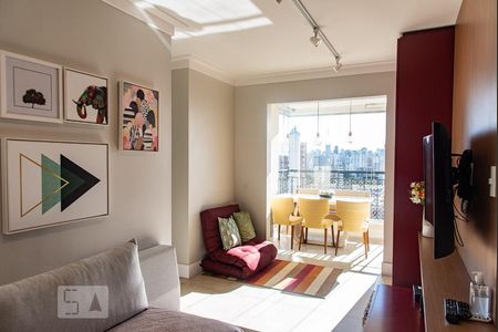 Sala de apartamento à venda com 2 quartos, 59m² em Jardim da Glória, São Paulo