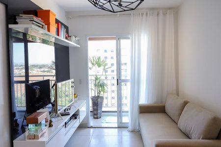 Sala de apartamento para alugar com 2 quartos, 55m² em Jardim Palma Travassos, Ribeirão Preto