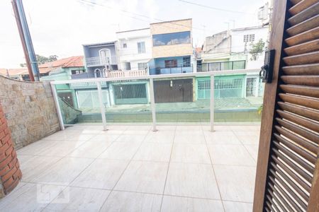 Varanda da Suíte 1 de casa à venda com 3 quartos, 125m² em Parque Gerassi, Santo André