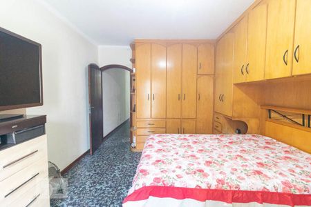 Suíte  1 de casa à venda com 3 quartos, 125m² em Parque Gerassi, Santo André