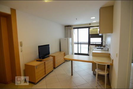 Sala de apartamento para alugar com 1 quarto, 40m² em Botafogo, Rio de Janeiro