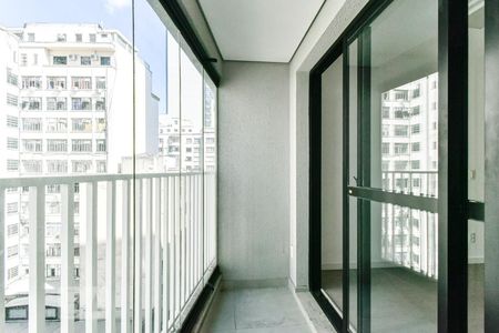 Studio - Varanda de kitnet/studio à venda com 1 quarto, 34m² em Santa Efigênia, São Paulo